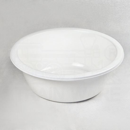 White Medium Basin plastic manufacturer and wholesaler in Bangkok Thailand