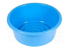 Wholesale large 40L plastic basins in assorted colors, factory price per dozen, OEM plastic basin manufacturing factory located in Rama 2 - Bangkok
