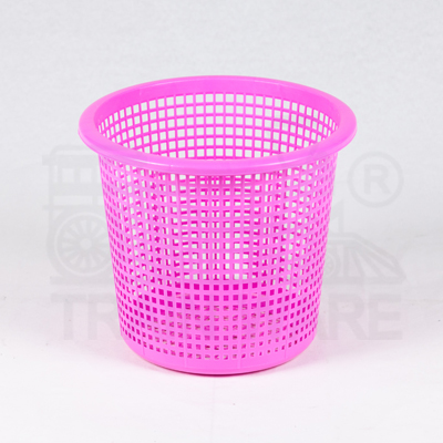 Wholesale Small Pink Round Baskets: Affordable pricing at factory rates. Small plastic waste bins available for bulk purchase in Thailand