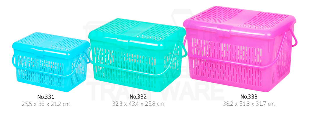Wholesaler and manufacturer pastel clear pet carrier baskets with lids and handles in mixed pink blue mint green available in small medium large sizes in Thailand