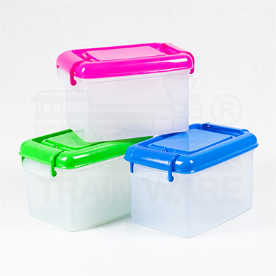 Wholesale and OEM 4L Sweet Pastel Small Multipurpose Plastic Storage Box with Lock & Handlein Bangkok Thailand