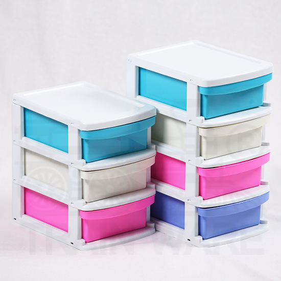 Small plastic drawer manufacturer and wholesaler in Thailand